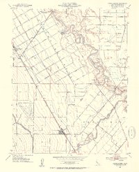 Crows Landing 1952 topographic map thumbnail