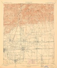 Cucamonga 1903 topographic map thumbnail