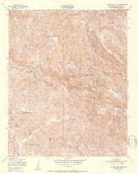 Cypress Mountain 1948 topographic map thumbnail