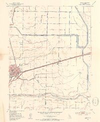 Davis 1952 topographic map thumbnail