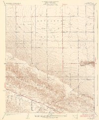 Del Sur 1936 topographic map thumbnail