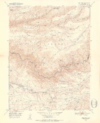 Devil Peak 1950 topographic map thumbnail