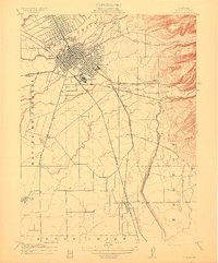 Durham 1912 topographic map thumbnail