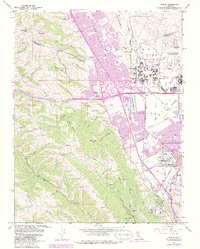 Dublin 1961 topographic map thumbnail