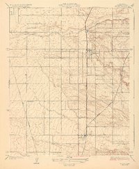 Ducor 1929 topographic map thumbnail