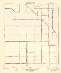 El Rico Ranch 1936 topographic map thumbnail