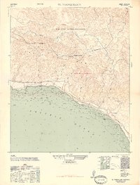 El Tranquillon 1947 topographic map thumbnail