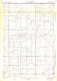 Esperanza School 1934 topographic map thumbnail