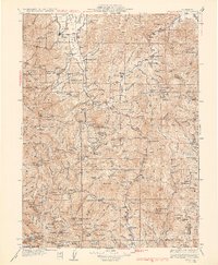 Etna 1934 topographic map thumbnail