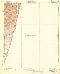 Evey Canyon 1940 topographic map thumbnail