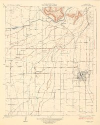 Exeter 1926 topographic map preview