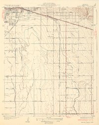 Fairfax School 1932 topographic map thumbnail
