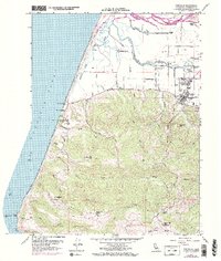 Ferndale 1959 topographic map thumbnail