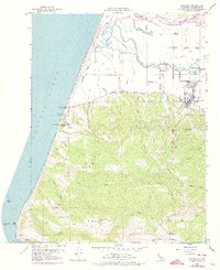 Ferndale 1959 topographic map thumbnail
