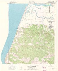 Ferndale 1959 topographic map thumbnail
