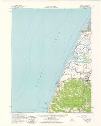 Ferndale 1959 topographic map preview