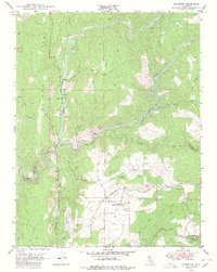 Fiddletown 1949 topographic map thumbnail