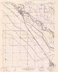 Firebaugh 1947 topographic map thumbnail