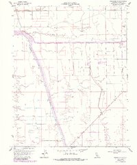 Firebaugh NE 1961 topographic map thumbnail