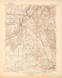Folsom 1944 topographic map thumbnail
