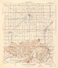 Fontana 1943 topographic map thumbnail