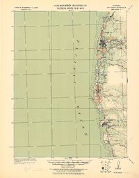 Fort Bragg 1920 topographic map thumbnail