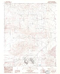 Fort Irwin 1986 topographic map thumbnail