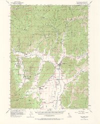 Fort Jones 1955 topographic map thumbnail