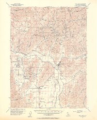 Fort Jones 1955 topographic map thumbnail