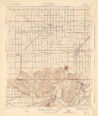 Fontana 1943 topographic map thumbnail