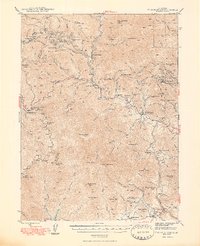 French Gulch 1948 topographic map thumbnail