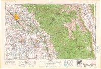 Fresno 1966 topographic map thumbnail