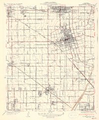Garden Grove 1935 topographic map thumbnail