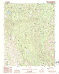General Grant Grove 1993 topographic map thumbnail