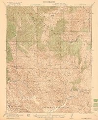 Gilroy Hot Springs 1921 topographic map thumbnail
