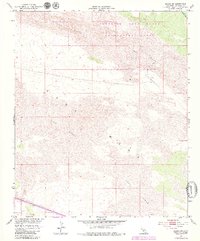 Glamis SW 1954 topographic map thumbnail