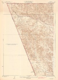 Gorman 1938 topographic map thumbnail