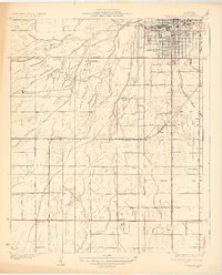 Gosford 1932 topographic map thumbnail