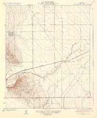 Guijarral Hills 1937 topographic map thumbnail