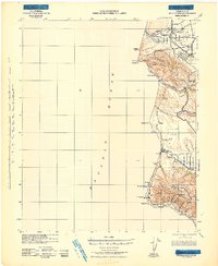 Guadalupe 1942 topographic map thumbnail