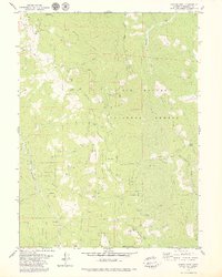 Grouse Mtn 1979 topographic map thumbnail