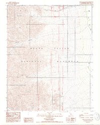 Hanaupah Canyon 1987 topographic map thumbnail
