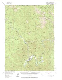 Happy Camp 1956 topographic map thumbnail