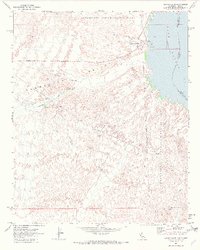 Havasu Lake 1970 topographic map thumbnail