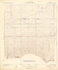 Hayes Ranch 1933 topographic map thumbnail