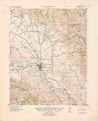 Hollister 1940 topographic map thumbnail