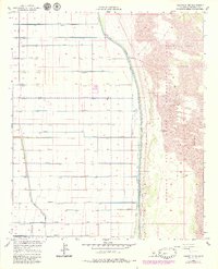 Holtville NE 1957 topographic map thumbnail