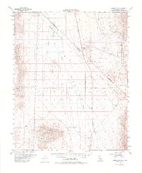 Homer Mtn. 1956 topographic map thumbnail