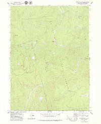 Hopkins Butte 1979 topographic map thumbnail