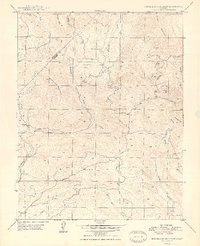 Horsecamp Mountain 1948 topographic map thumbnail
